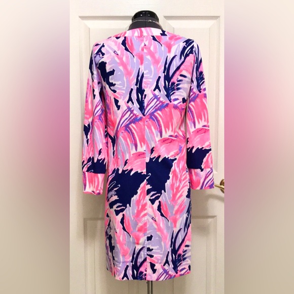 Lilly Pulitzer Merrit Dress Paradise Point - Picture 9 of 16